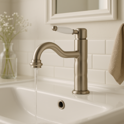 PB Classic klassieke wastafelkraan pilar rvs 1208592582